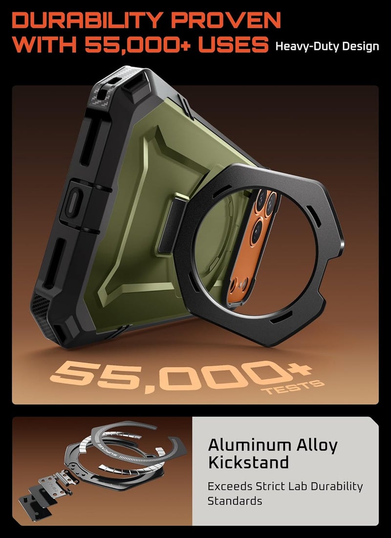 SupCase غطاء لجهاز iPhone 17 Pro Max مع حامل (Unicorn Beetle Grip) - Image 5